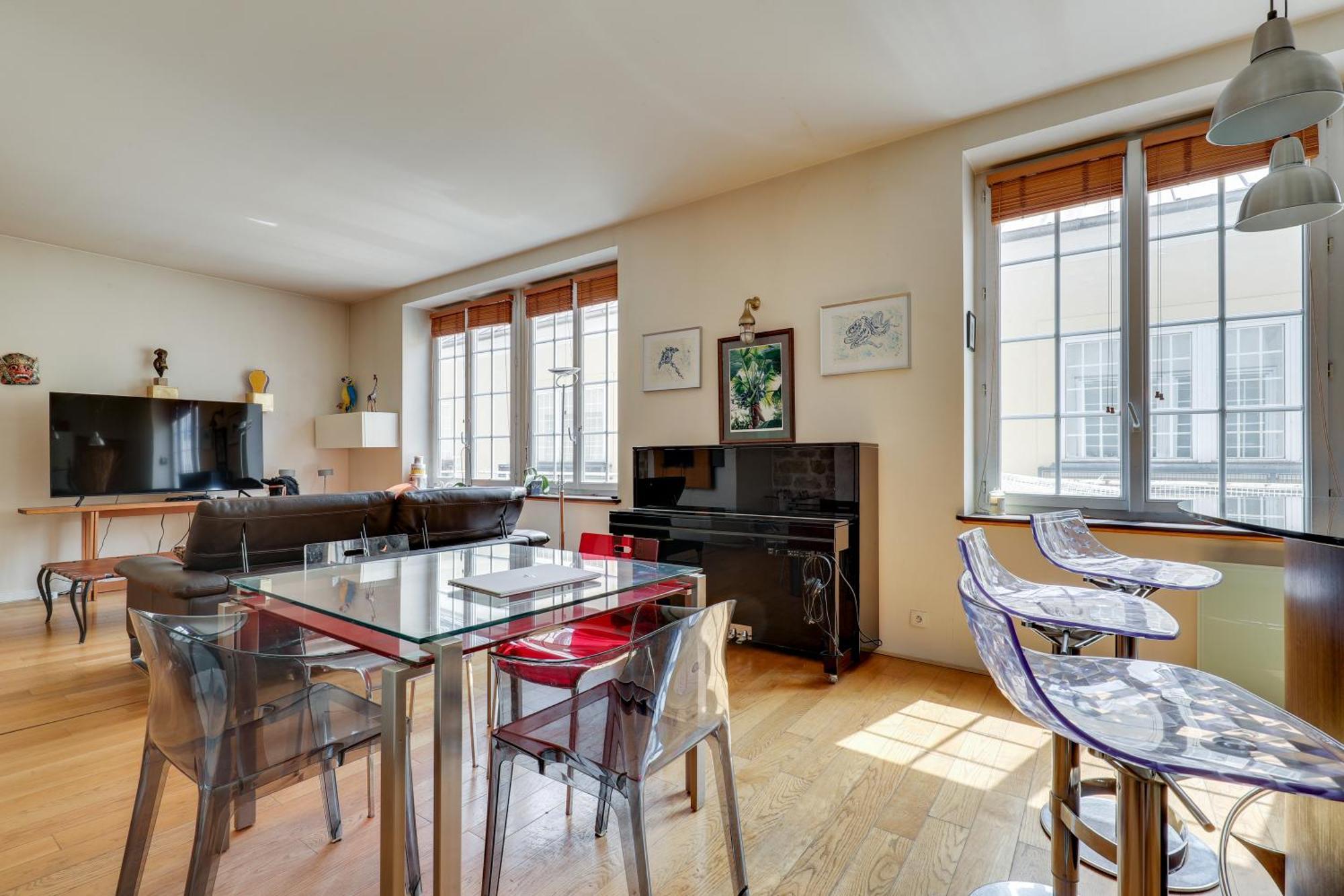 Duplex Calme Et Lumineux Au Coeur De Bastille Paris Dış mekan fotoğraf